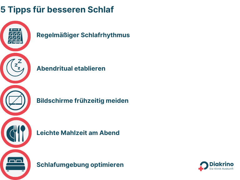 5 Tipps für besseren Schlaf