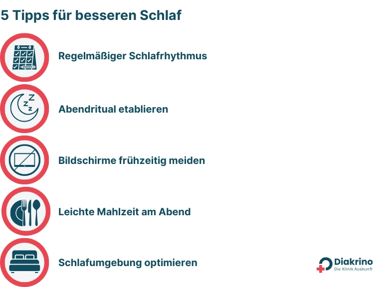 5 Tipps für besseren Schlaf